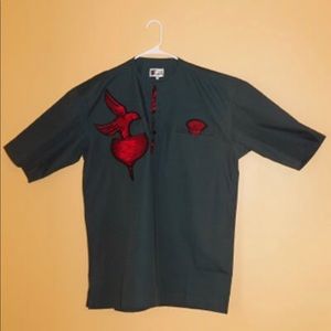 African Linen Style Shirt
